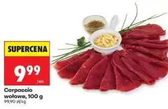 Biedronka Carpaccio wołowe oferta