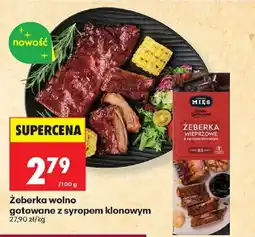 Biedronka Żeberka Wolno Gotowane oferta