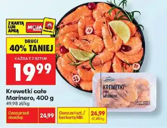 Biedronka Krewetki całe Marinero oferta