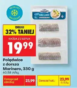 Biedronka Polędwice z dorsza Marinero oferta