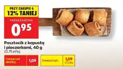 Biedronka Pasztecik z kapustą i pieczarkami oferta