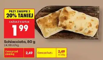 Biedronka Schiacciata oferta