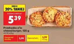 Biedronka Przekąska a'la cheeseburger oferta