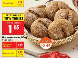Biedronka Bułka razowa oferta
