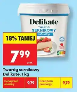 Biedronka Twaróg sernikowy Delikate oferta