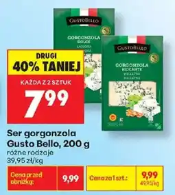 Biedronka Ser gorgonzola Gusto Bello oferta
