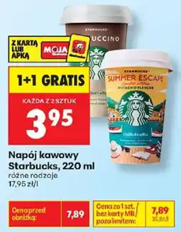 Biedronka Napój kawowy Starbucks oferta