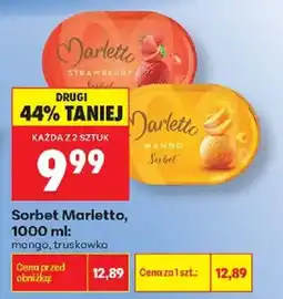 Biedronka Sorbet Marletto oferta