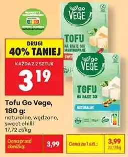 Biedronka Tofu Go Vege oferta