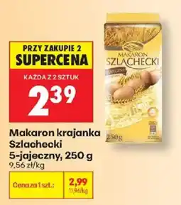 Biedronka Makaron krajanka Szlachecki 5-jajeczny oferta