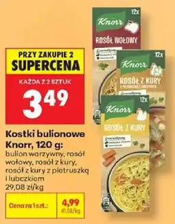 Biedronka Kostki bulionowe Knorr oferta