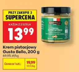 Biedronka Krem pistacjowy Gusto Bello oferta