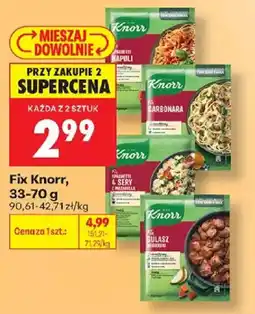 Biedronka Fix Knorr oferta