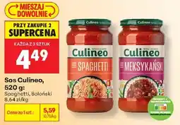 Biedronka Sos Culineo Spaghetti oferta