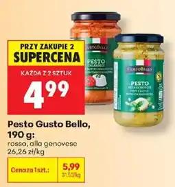 Biedronka Pesto Gusto Bello oferta