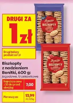 Biedronka Biszkopy z nadzieniem Bonitki oferta