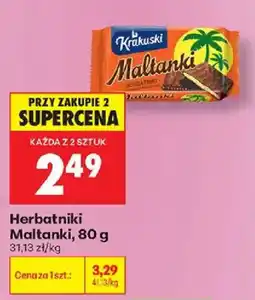 Biedronka Herbatniki Maltanki oferta