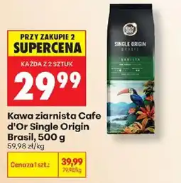 Biedronka Kawa ziarnista Cafe d'Or Single Origin Brasil oferta