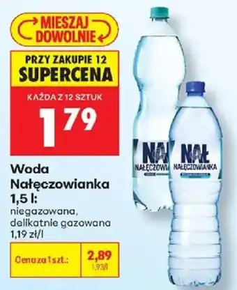 Biedronka Woda Nałęczowianka oferta