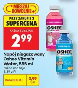 Biedronka Napój niegazowany Oshee Vitamin Water oferta