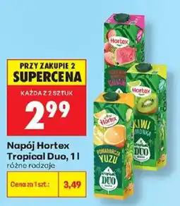 Biedronka Napój Hortex Tropical Duo oferta