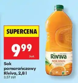Biedronka Sok pomarańczowy Riviva oferta