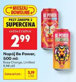 Biedronka Napój Be Power oferta