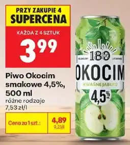 Biedronka Piwo Okocim smakowe oferta
