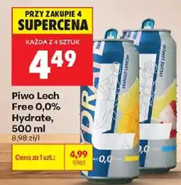 Biedronka Piwo Lech Free 0,0% Hydrate oferta