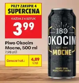 Biedronka Piwo Okocim Mocne oferta