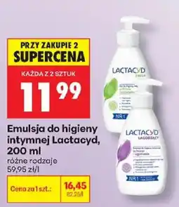 Biedronka Emulsja do higieny intymnej Lactacyd oferta