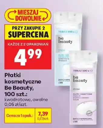Biedronka Płatki kosmetyczne Be Beauty oferta