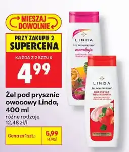 Biedronka Żel pod prysznic owocowy Linda oferta