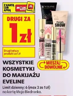 Biedronka Kosmetyki do makijażu Eveline oferta