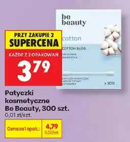 Biedronka Patyczki kosmetyczne Be Beauty oferta