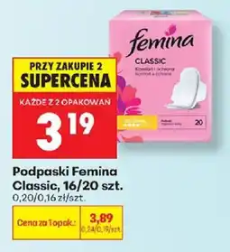 Biedronka Podpaski Femina Classic oferta