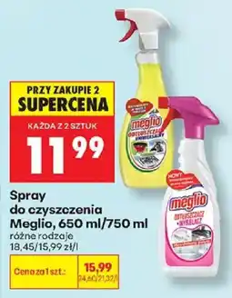 Biedronka Spray do czyszczenia Meglio oferta