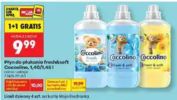 Biedronka Płyn do płukania fresh&soft Coccolino oferta