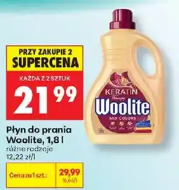 Biedronka Płyn do prania Woolite oferta