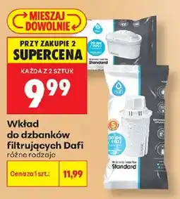 Biedronka Wkład do dzbanków filtrujących Dafi oferta