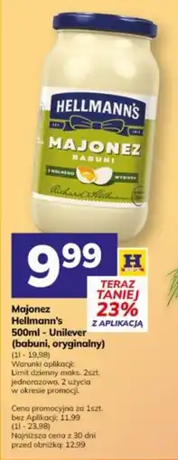 Hitpol Majonez Hellmann's (babuni, oryginalny) oferta