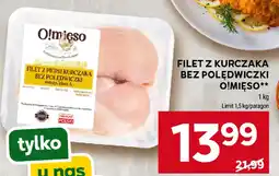 Stokrotka Filet z Pierś Kurczaka Bez Połędwiczki O!mięso oferta