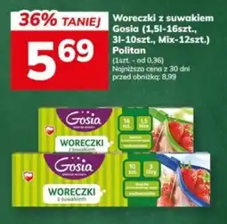 Hitpol Woreczki z suwakiem Gosia oferta