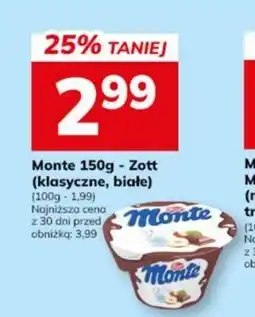 Hitpol Monte 150g - Zott (klasyczne, białe) oferta