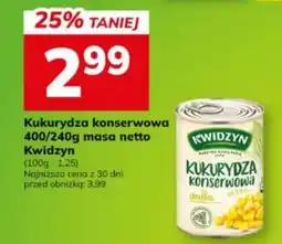 Hitpol Kukurydza konserwowana Kwidzyn oferta