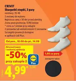 Lidl Skarpetki stopki oferta
