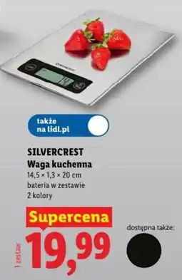 Lidl Waga kuchenna Silvercrest oferta