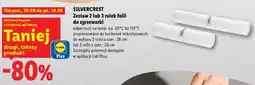Lidl SILVERCREST Zestaw 2 lub 3 rolek folii do zgrzewek oferta