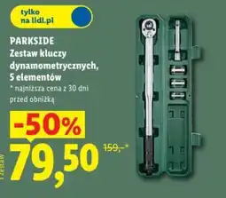 Lidl Zestaw kluczy dynamometrycznych, 5 elementów oferta