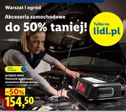 Lidl Prostownik do ładowania akumulatora samochodowego oferta